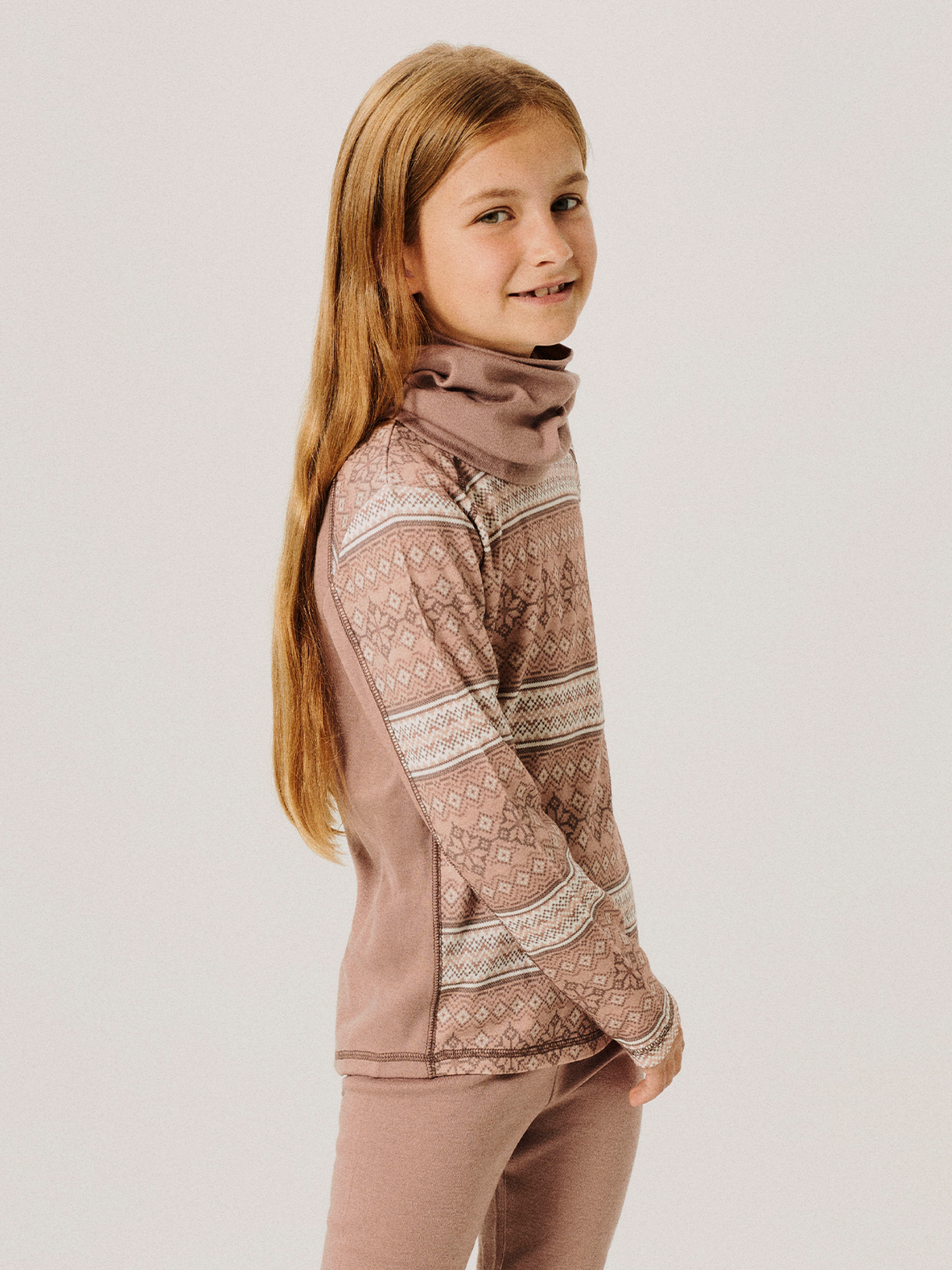 Name It Willto Wool Long Sleeve Top Antler