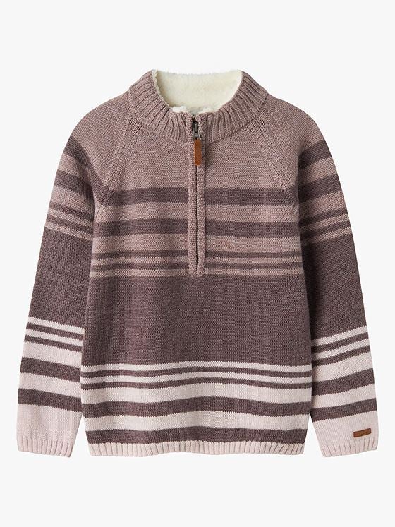 Name It Wriss Wool Long Sleeve Knit Turtleneck Sparrow