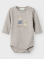Name It Wup Wo/Co Long Sleeve  Body Nacreous Cloud