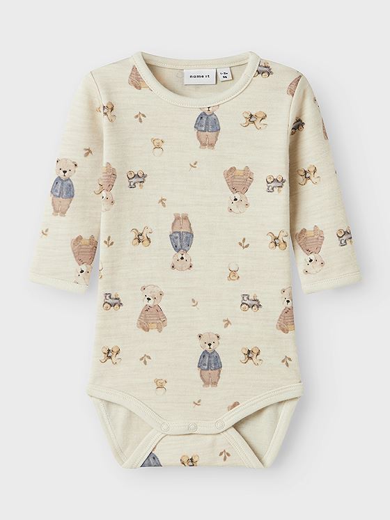 Name It Wup Wo/Co Long Sleeve Body Peyote Melange
