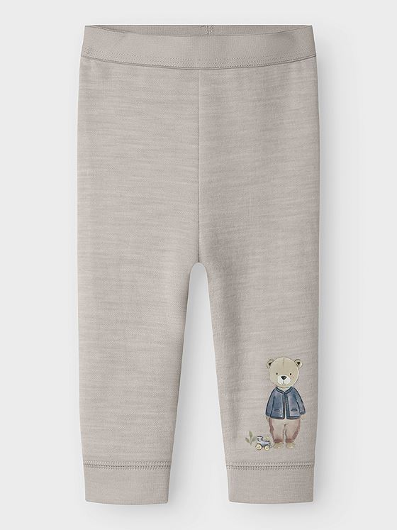 Name It Wup Wo/Co Legging Nacreous Cloud