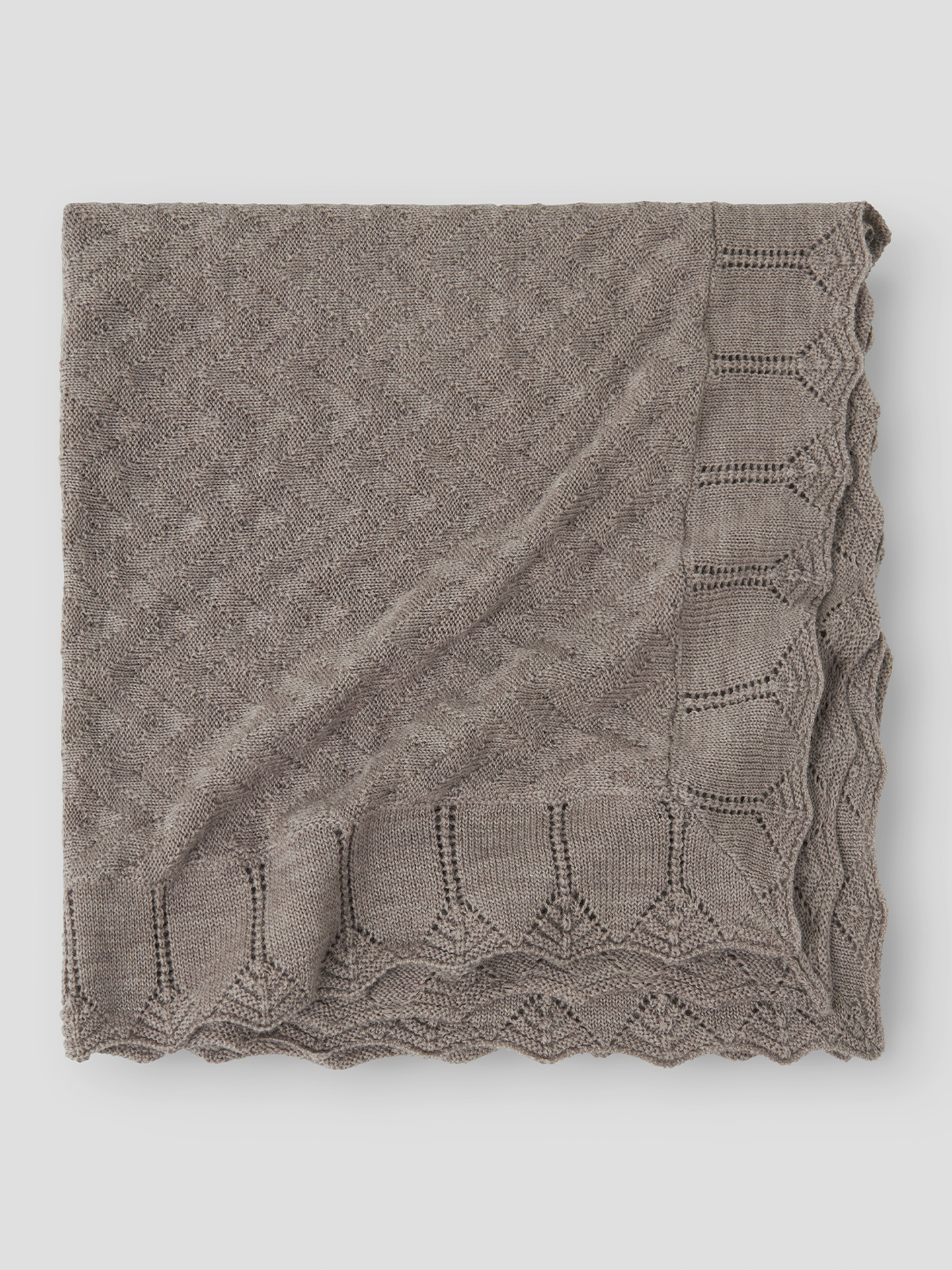 Name It Wruni Wool Knit Blanket Satellite