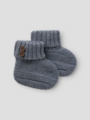 Name It Wrilla Wool Knit Slippers Folkstone Gray