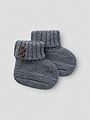 Name It Wrilla Wool Knit Slippers Folkstone Gray