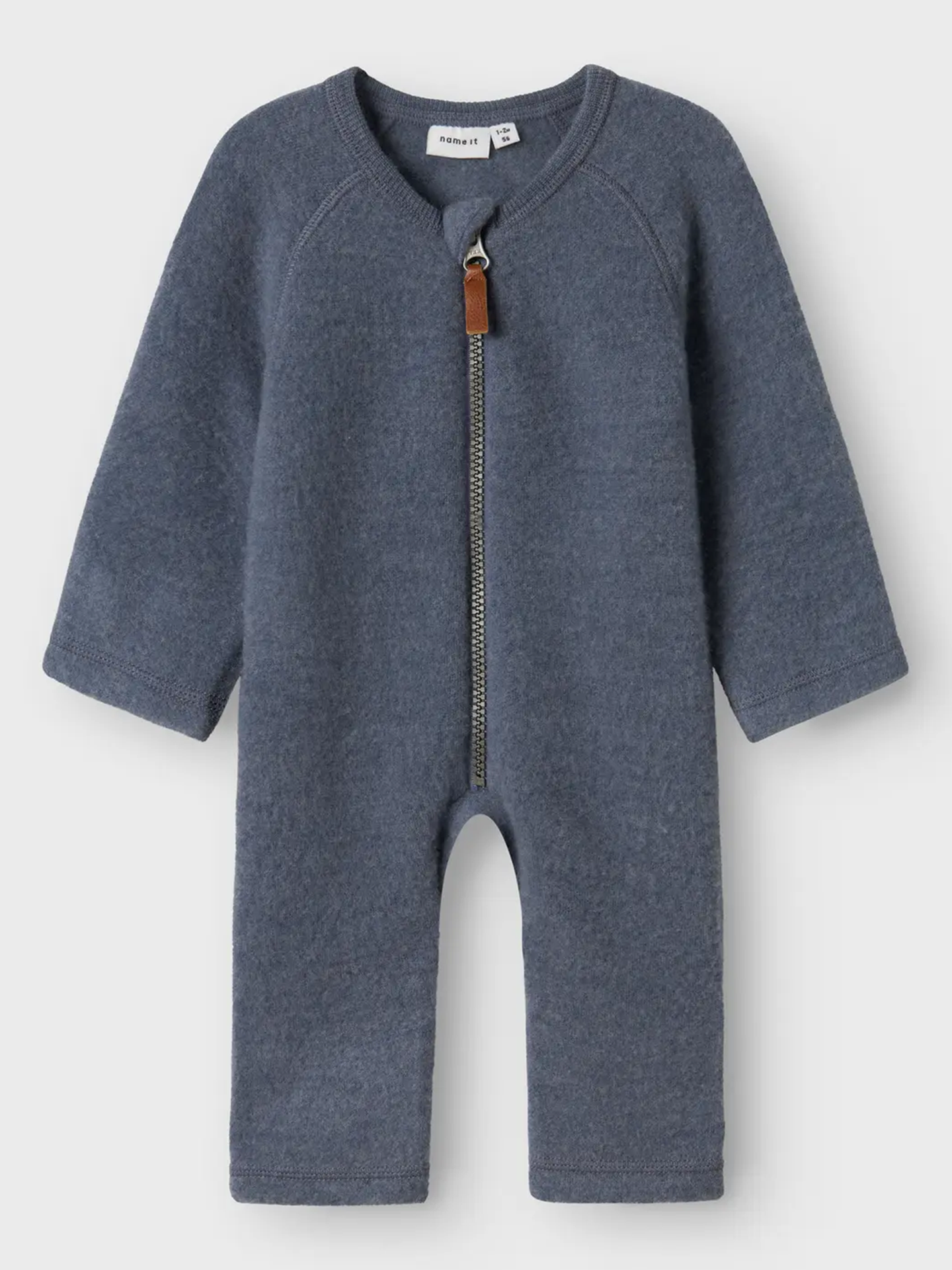 Name It Wmino Wool Long Sleeve Suit Folkstone Gray