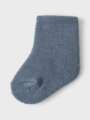 Name It Waksi Wool/Blend Terry Sock Folkstone Gray