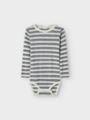 Name It Wang Wool Needle Long Sleeve Body Folkstone Gray