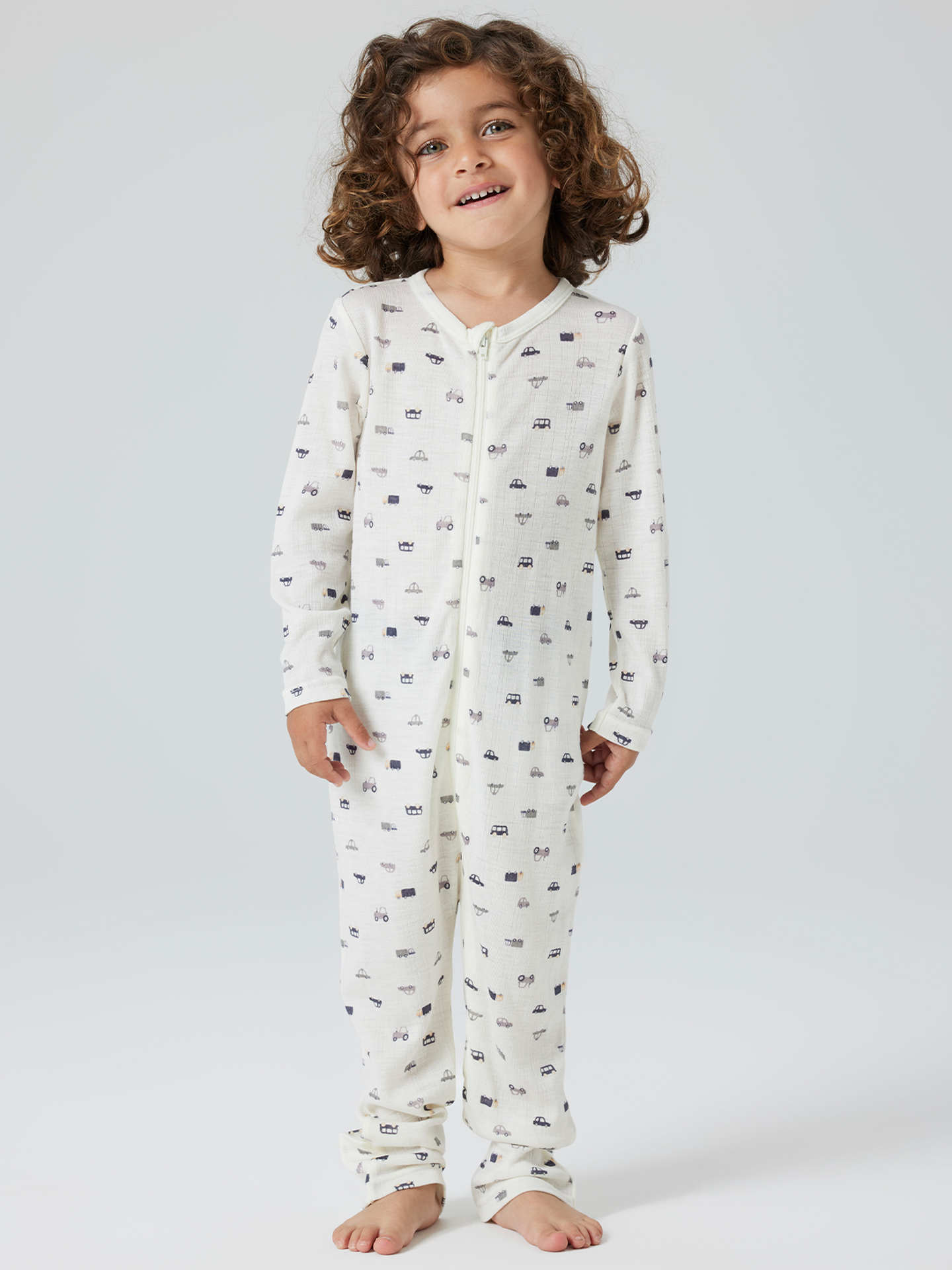 Name It Wang Wool Needle Nightsuit Snow White