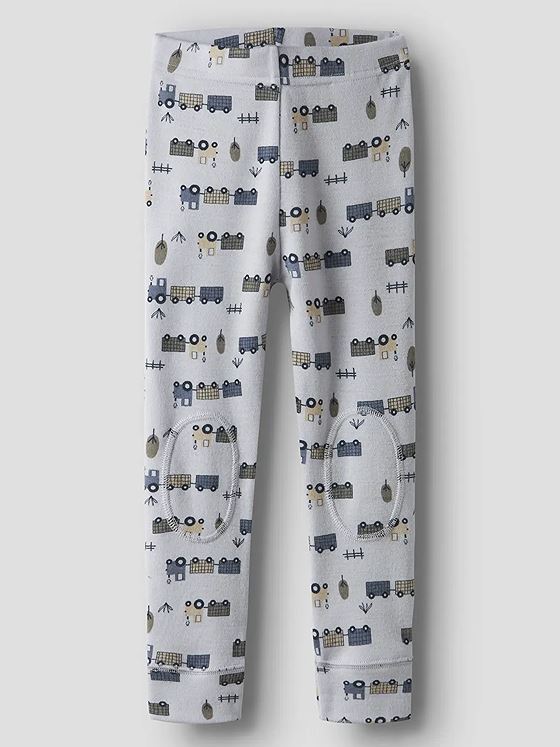 Name It Willit Wool Longjohn Micro Chip TRACTOR