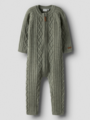 Name It Wrilla Wool Long Sleeve Knit Suit Dried Sage