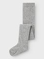 Name It Wak Wo/Bl Pantyhose Solid Grey Melange
