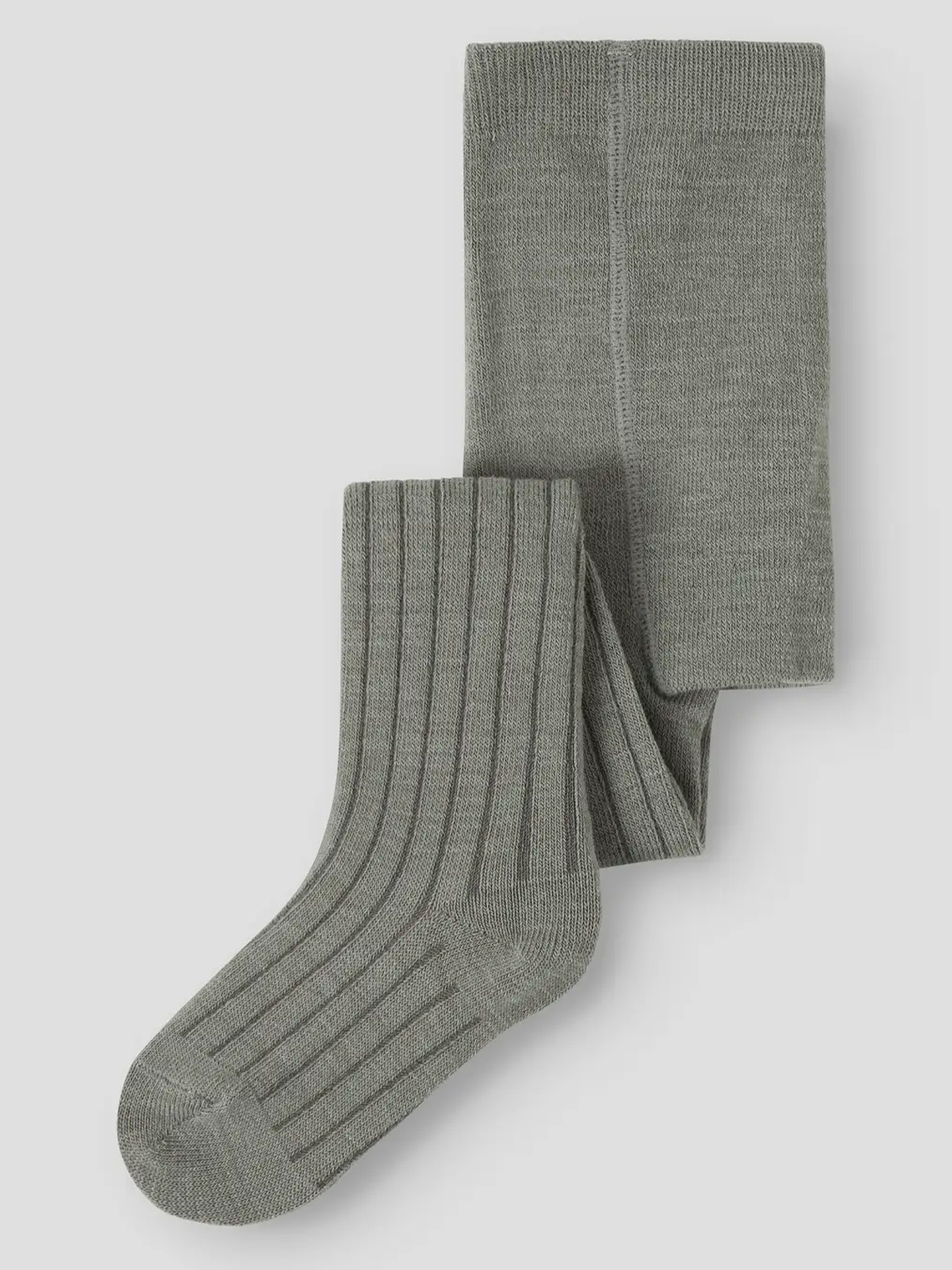 Name It Wakma Wo/Bl Structure Pantyhose DriedSage