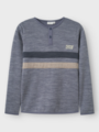 Name It Wuppo Wo/Co Long Sleeve Top Folkstone Gray