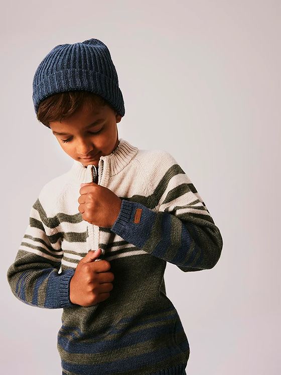 Name It Wriss Wool Long Sleeve Knit Turtleneck Mulled Basil