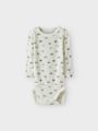 Name It Wang Wool Needle Long Sleeve Body Snow White