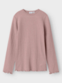 Name It Wossa Wo/Si Rib Long Sleeve Top Antler
