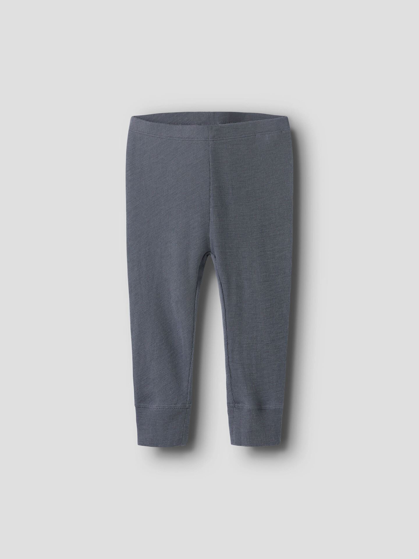 Name It Wossa Rib Longjohn Folkstone Gray