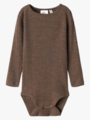 Name It Wossa Rib Long Sleeve Body Walnut