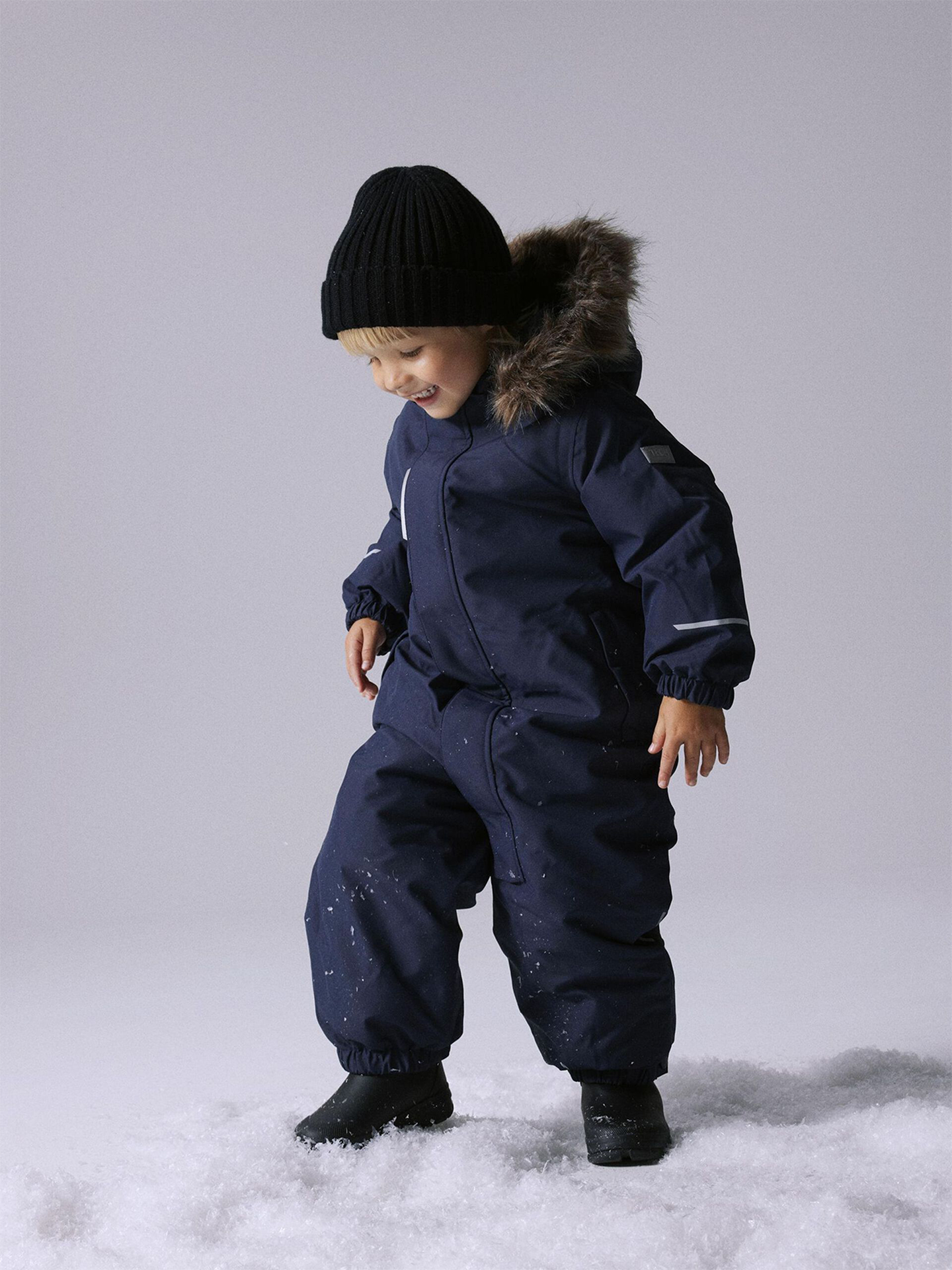Name It Snow 10 Suit Solid Dark Sapphire