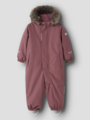 Name It Snow 10 Suit Solid Rose Brown