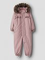 Name It Snow10 Suit Frill Glitter Fo Woodrose