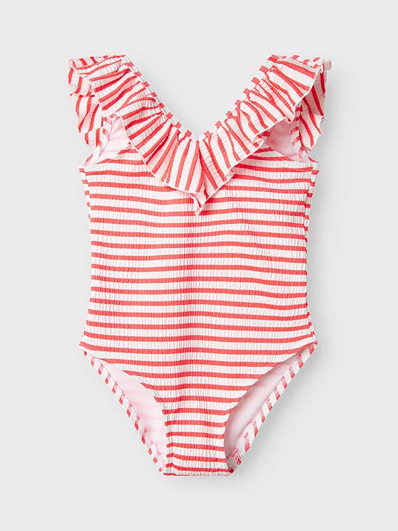 Name It Zaley Swimsuit Dk Fiery Coral