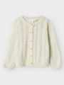 Name It Banni Long Sleeve Knit Cardigan Peyote Melange