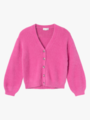 Name It Nirilis Long Sleeve Knit Cardigan Phlox Pink