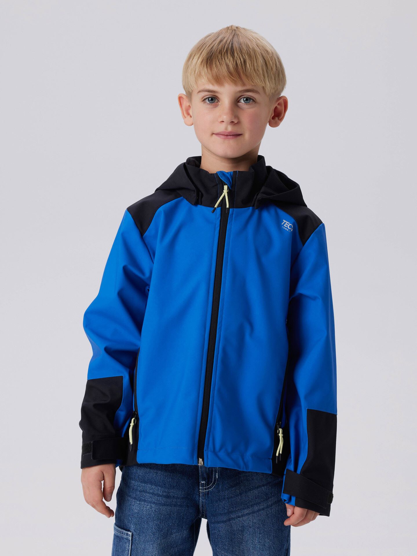 Name It Alfalight08 Jacket Block Strong Blue