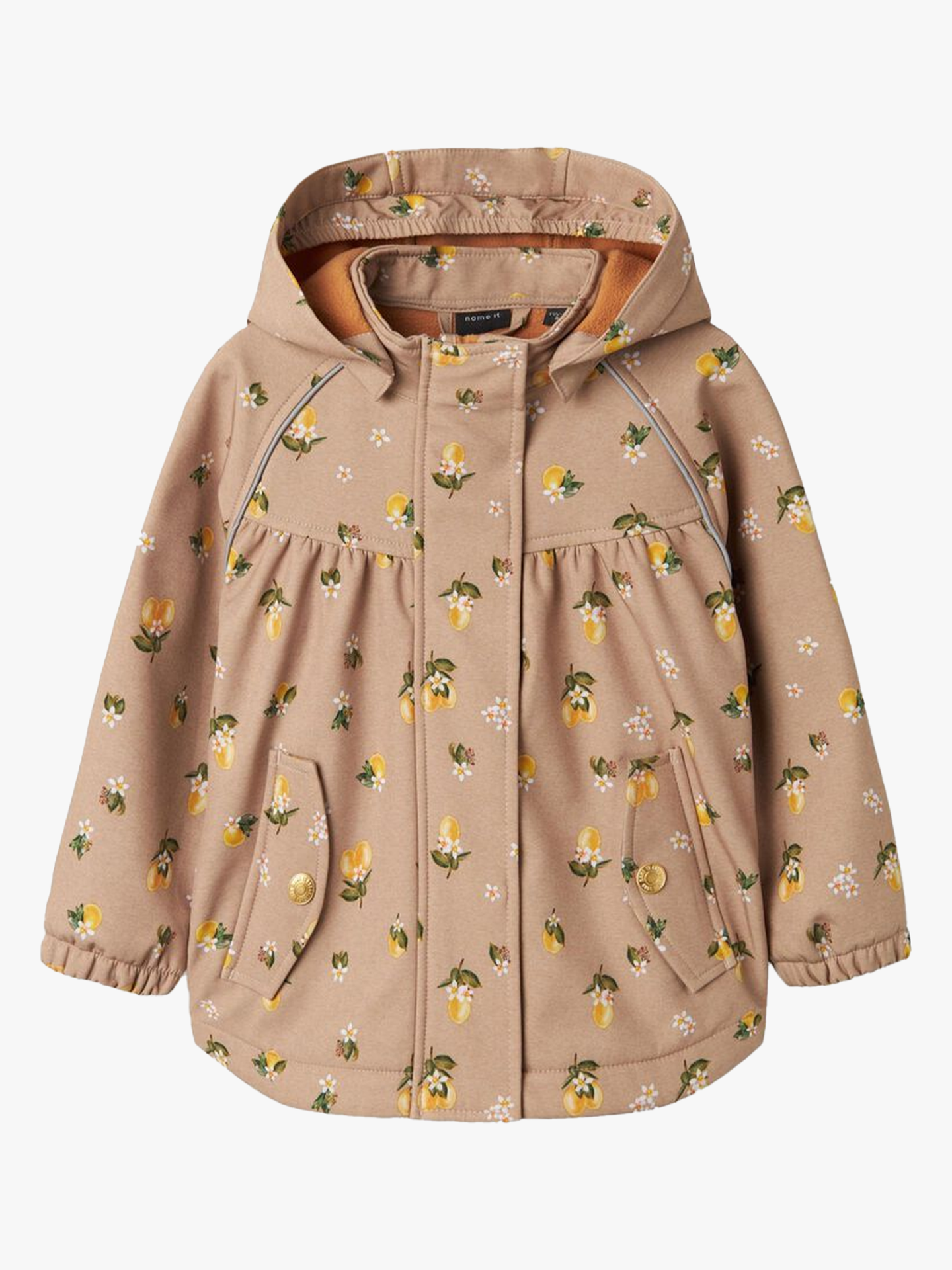 Name It Alfa08 Softshell Ashape Jacket Light Taupe