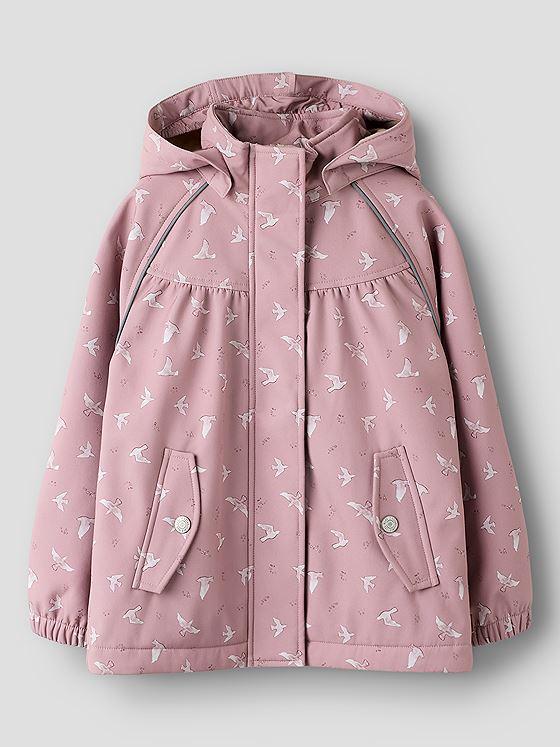 Name It Alfa08 Softshell Ashape Jacket Woodrose