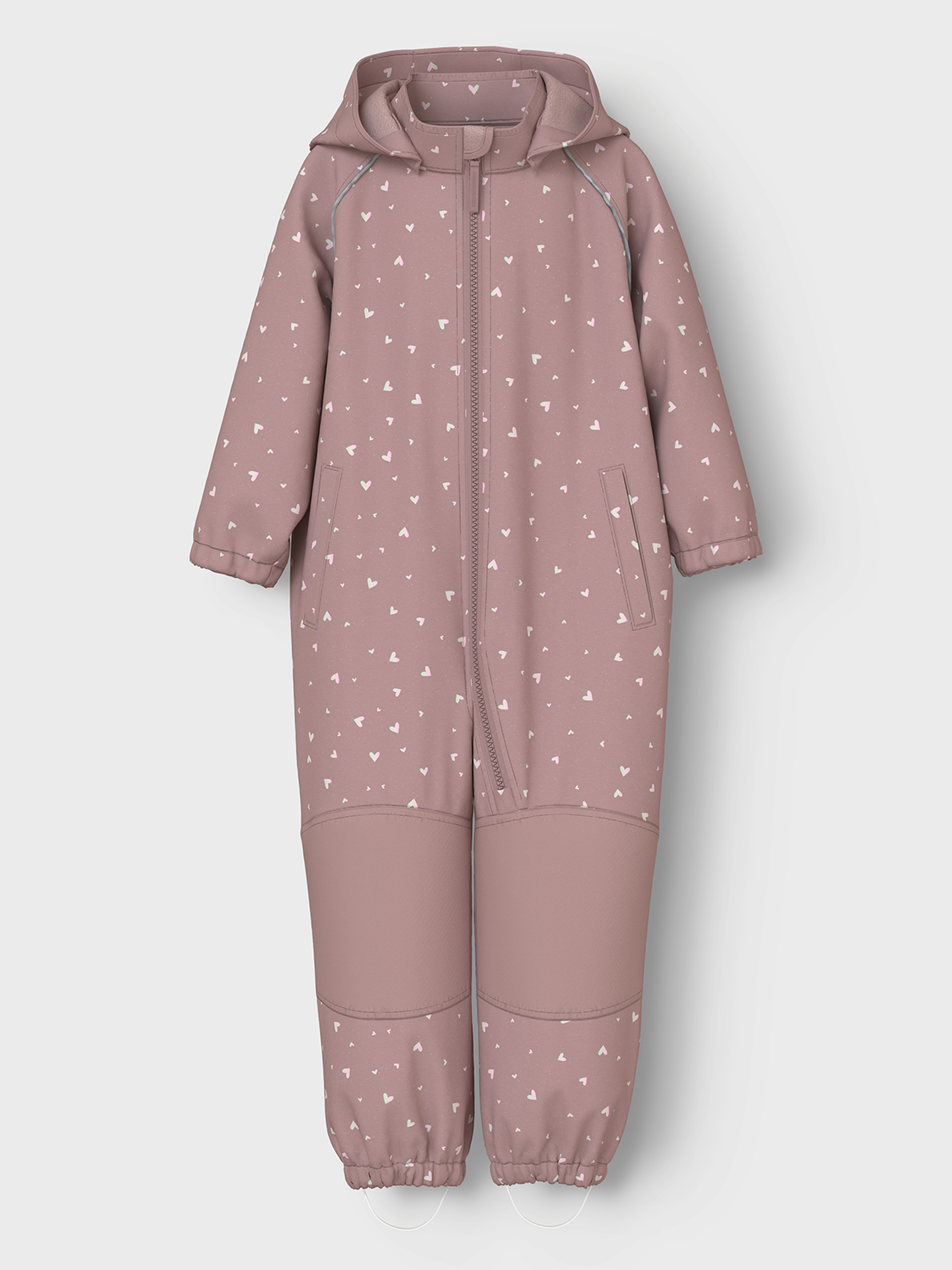 Name It Alfa08 Softshell Suit Foil Woodrose