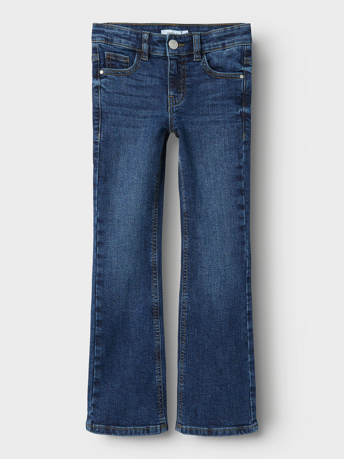 Name It Polly Skinny Boot Jeans Dark Blue Denim