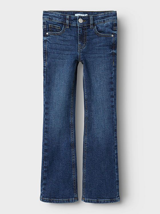 Name It Polly Skinny Boot Jeans Dark Blue Denim