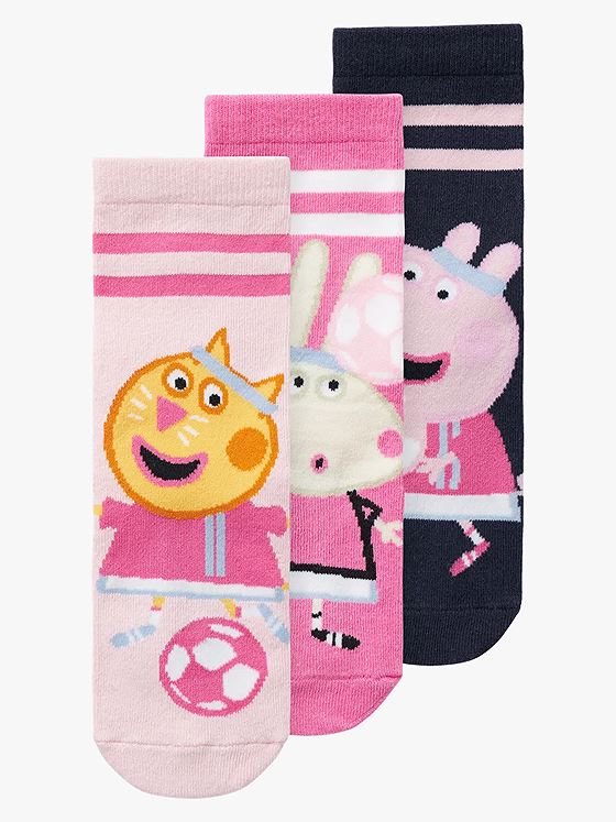 Name It Merana Peppa 3-Pakk Socks Parfait Power