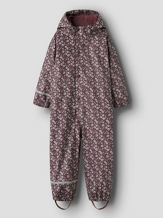 Name It Dry10 Rain Suit Fleece Aop Fig