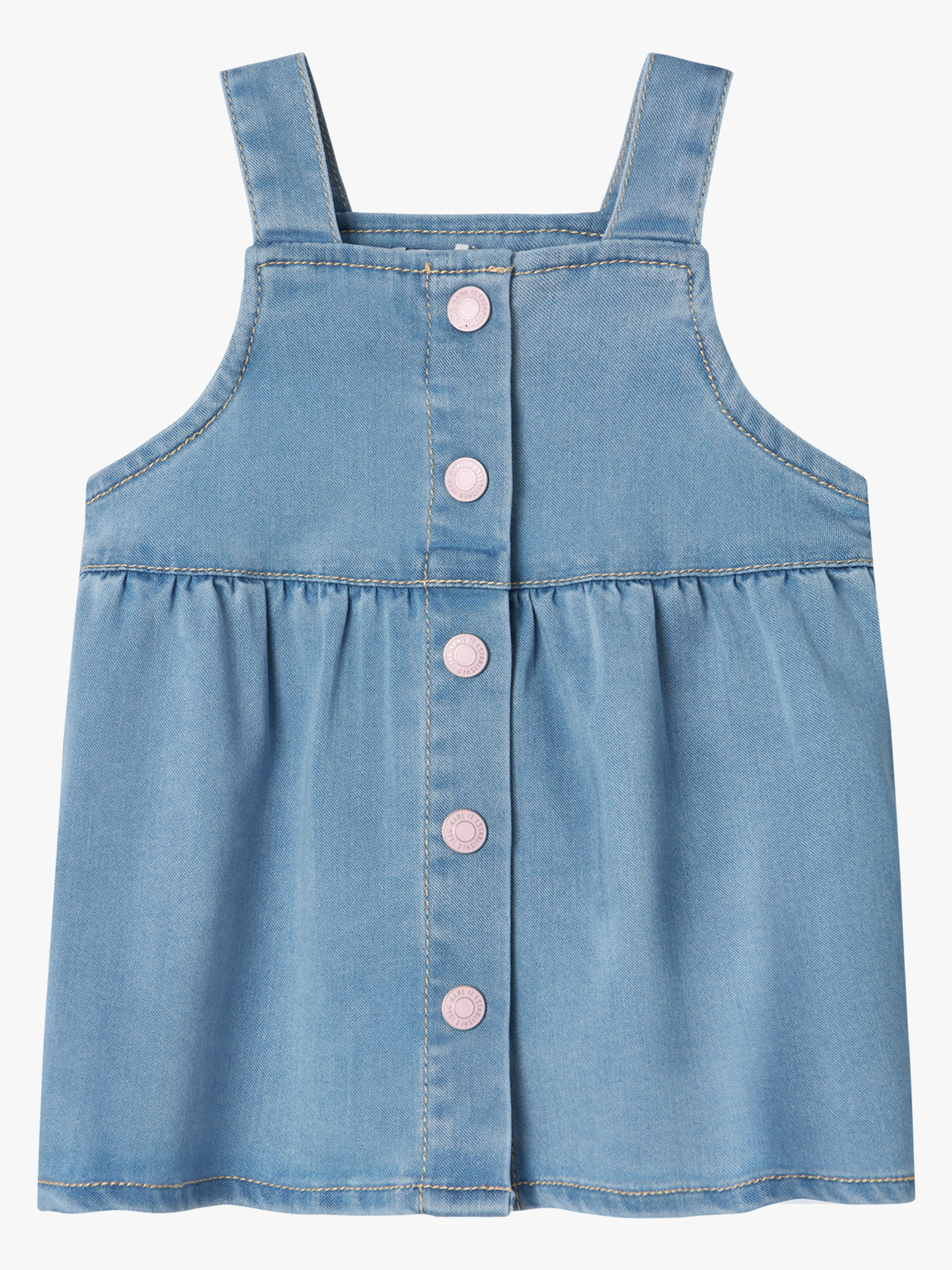 Name It Ellen Spencer Dress Light Blue Denim