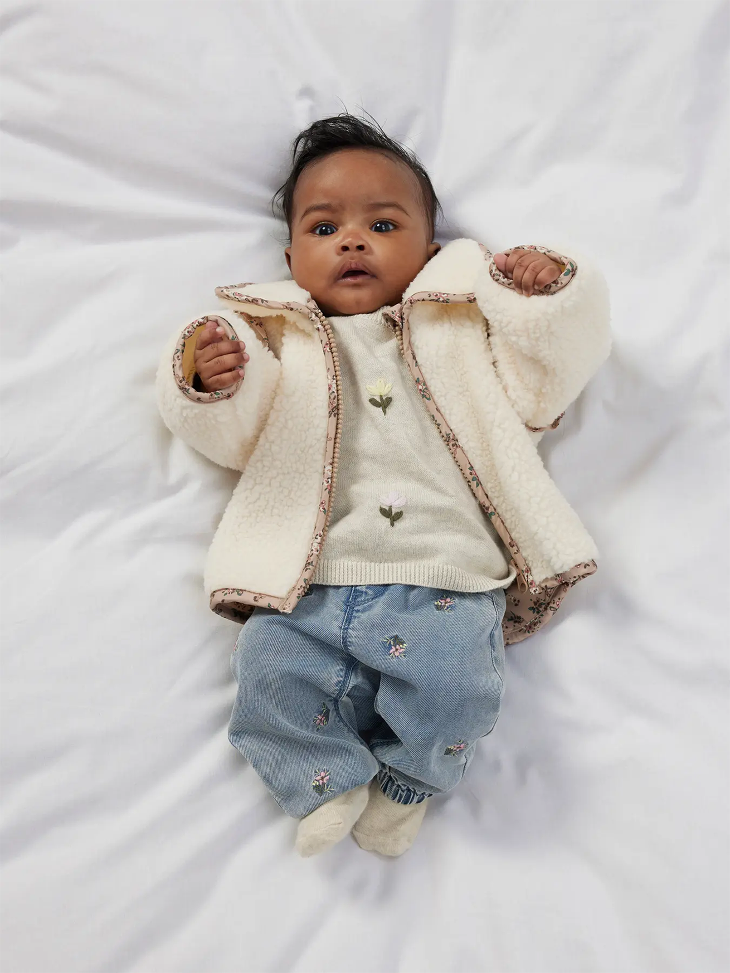 Name It Misa Teddy Jacket Fog