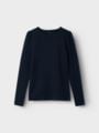 Name It Tannea Long Sleeve Slim Top Dark Sapphire