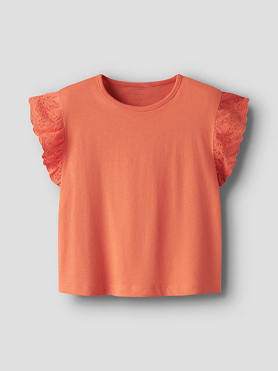 Name It Hrejaline Capsl Short Top Fresh Salmon