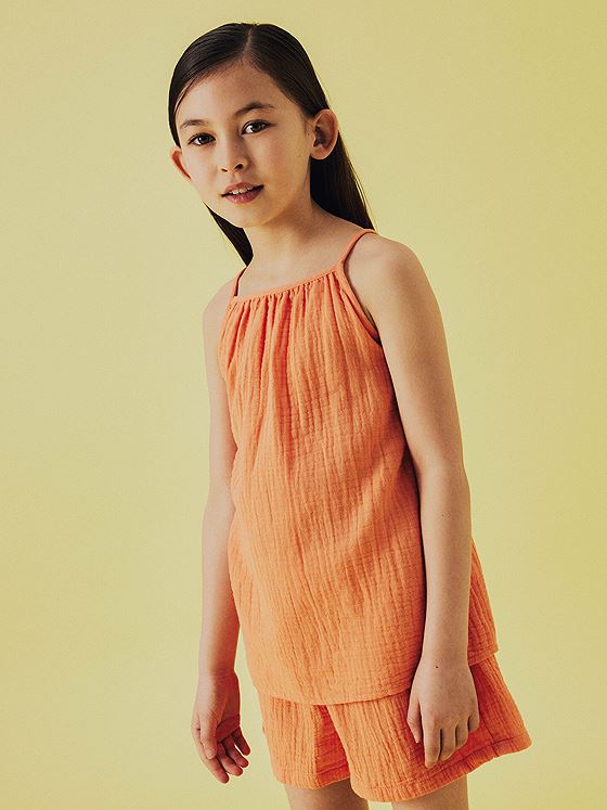 Name It Hisa Short Strap Top Fresh Salmon
