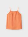 Name It Hisa Short Strap Top Fresh Salmon