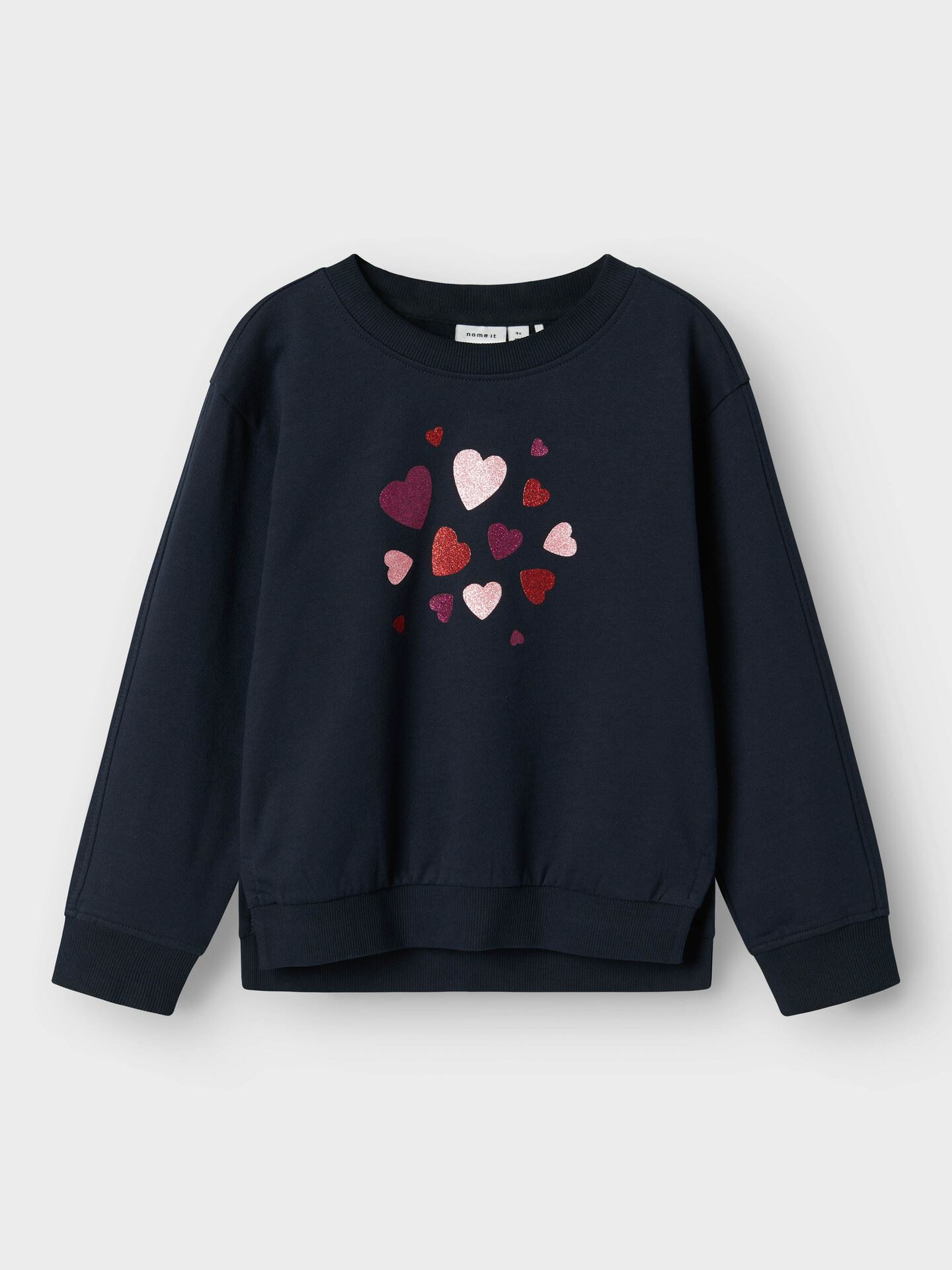 Name It Biliva Long Sleeve Sweat Brushed Dark Sapphire