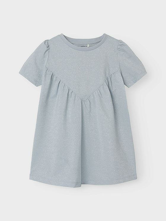 Name It Friana Short Sleeve Dress Xenon Blue