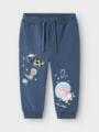 Name It Deb Peppa Sweat Pants Brushed China Blue