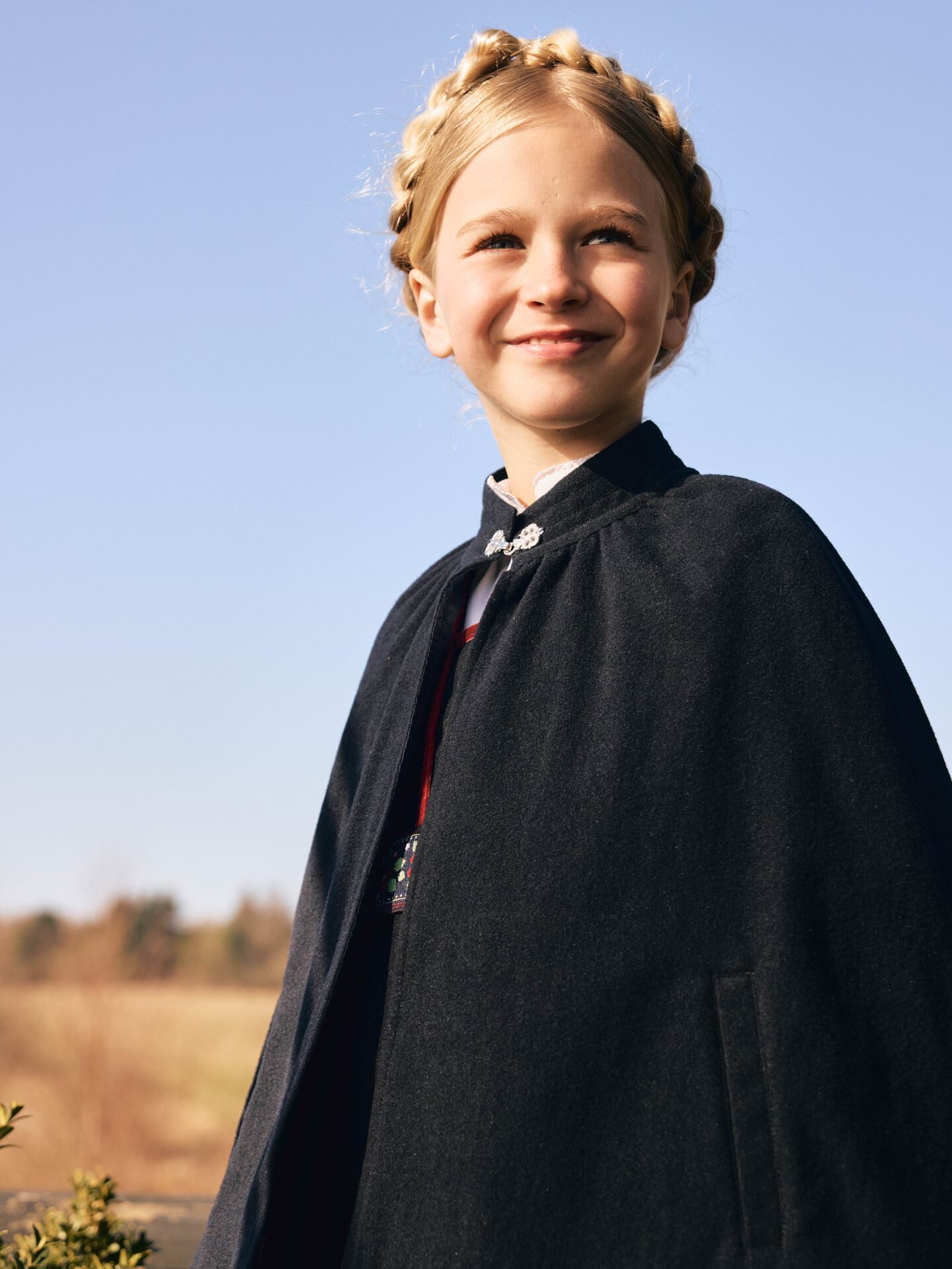 Name It Tetina Wool Cape Vl Xxv Dark Sapphire