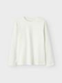 Name It Vibbi Long Sleeve Top Cloud Dancer