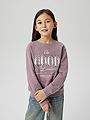 Name It Boppe Long Sleeve Sweat Unbrushed Elderberry