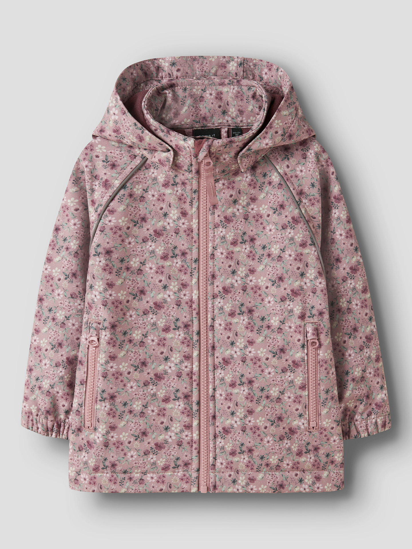 Name It Alfa08 Softshell Jacket Aop Fo Woodrose