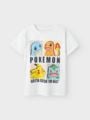 Name It Dazz Pokemon Short Sleeve Top Box Bright White